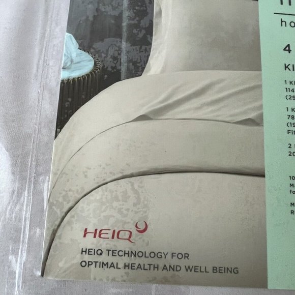 Truly Calm- Antimicrobial Microfiber Sheet Set - King Size/ Khaki - Picture 2 of 4